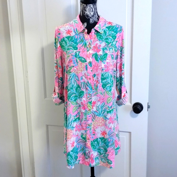 Lilly Pulitzer Dresses & Skirts - 🍍HTF Lilly Pulitzer🍍 - Natalie Cover-Up Dress